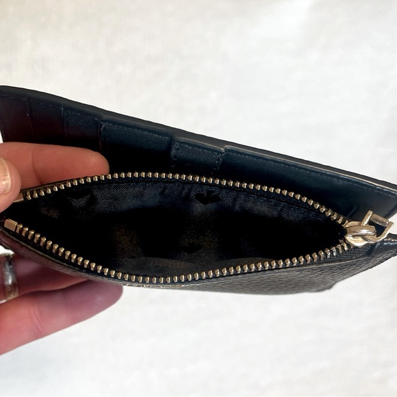 KATE SPADE - NEVER USED. Small wallet fits smaller crossbody or pocket. - Picture 6 of 9